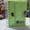 Light Green Mini Notebook with Ruler