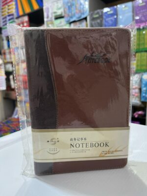 SHEN SHI 2-Tone Brown Notebook