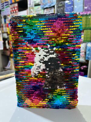 Reversible Sequin Unicorn Notebook