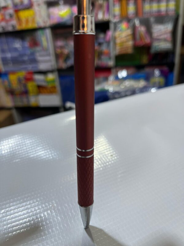 Rustic brown Faux-Leather Pen