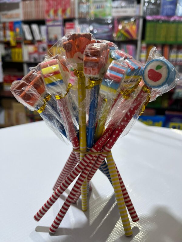 Novelty Eraser-Topped Pencils Bouquet