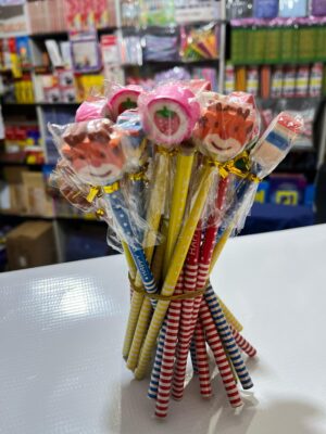 Novelty Eraser-Topped Pencils Bouquet
