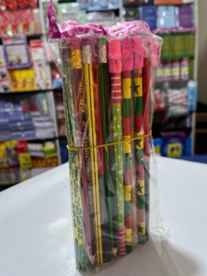 Assorted Flag/Patterned Pencils (Bundle)
